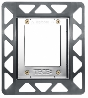 TECEloop Urinal. Монтажная рамка для стеклянных панелей на уровне стены. Белая. 9242646
